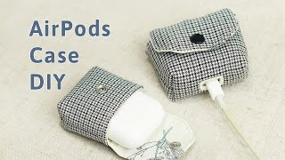 DIY AirPods Case with Strap & Charging Hole | Super Practical Handmade Gift Idea (Sellable!)