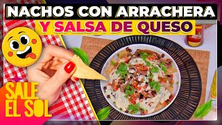 Receta de Nachos con Arrachera y Salsa de Queso con la Chef Ingrid Ramos | Sale el Sol