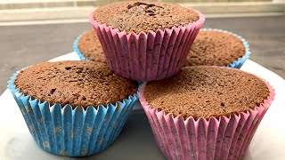 🧁 CHOCOLATE CUPCAKES | Basic, Easy and Cheap Recipe 🧁