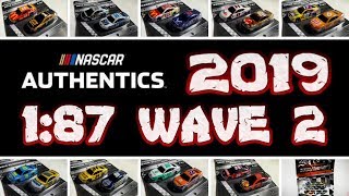 NASCAR Authentics 2019 1:87 Wave 2 Review (Thoughts & Opinions)