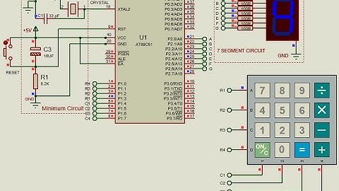 Keyboard Interface- Rolling display | 8051 | ECL 204 | Microcontroller Lab | S4 ECE | KTU