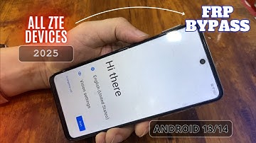 All ZTE Nubia / Blade FRP Bypass 2025 (100% Working Method!)| All ZTE Android 13/14