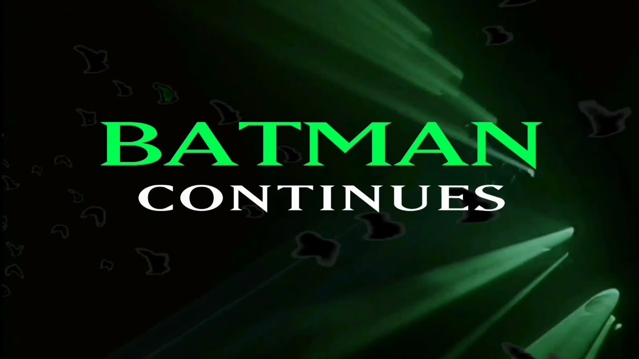 Tim Burton's Batman Continues - Opening Titles. 