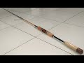 Proses membuat joran pancing dari bahan sederhana  diy making bamboo fishing rod