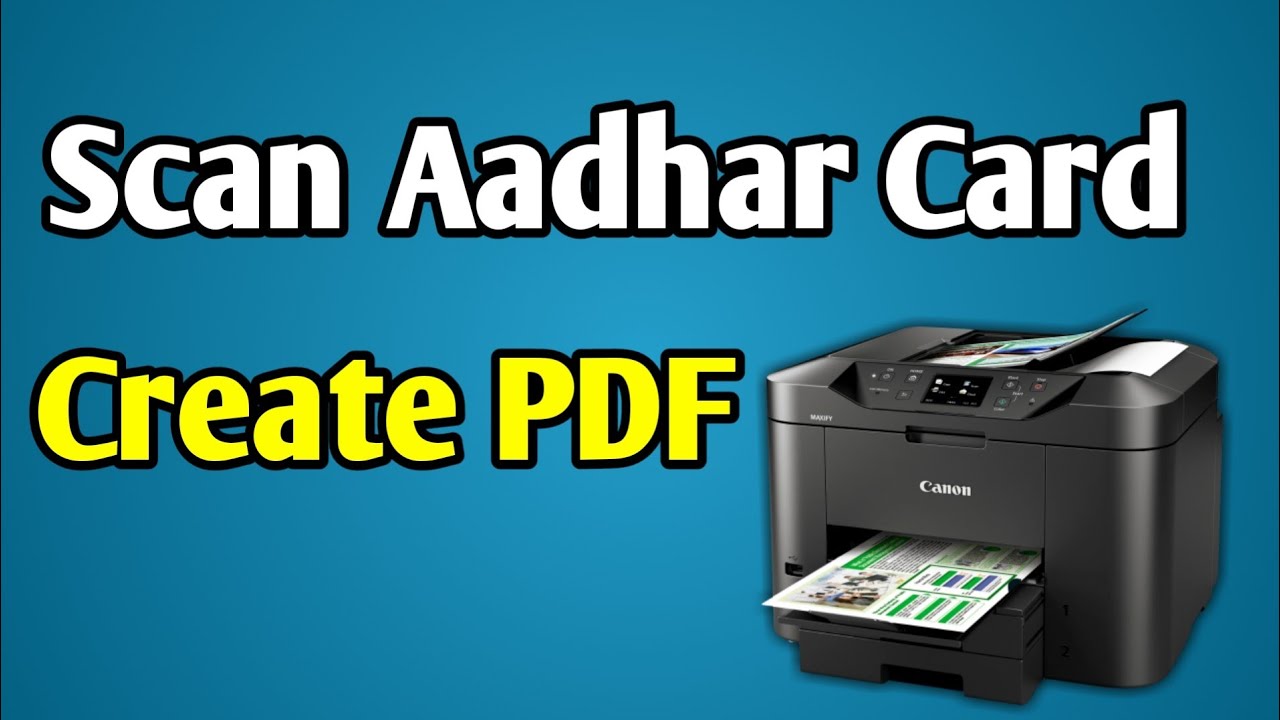 Aadhar Card Printer