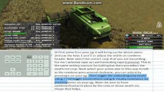 Using Auto Pilot in Farming Simulator