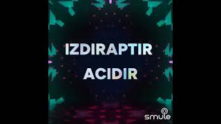 Yaralıyım Dertliyim Karaoke Resimi