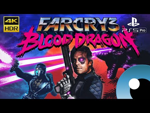 Far Cry 3 Blood Dragon • 4K 60FPS Update Gameplay • PS4 on PS5 Pro