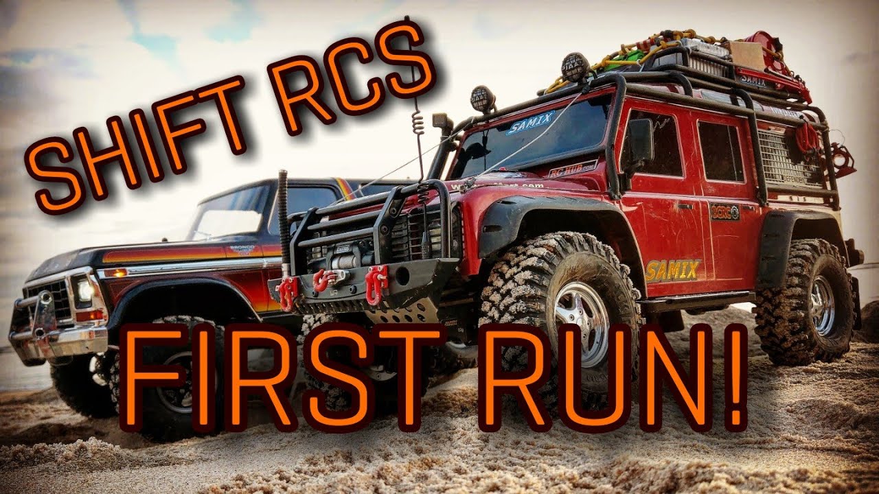 Traxxas TRX4Shift Rc's Servos First Run! YouTube