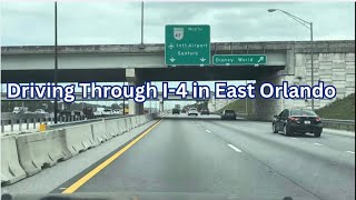 Driving I-4 East Orlando to 417 May 2026| Walt Disney World 2026
