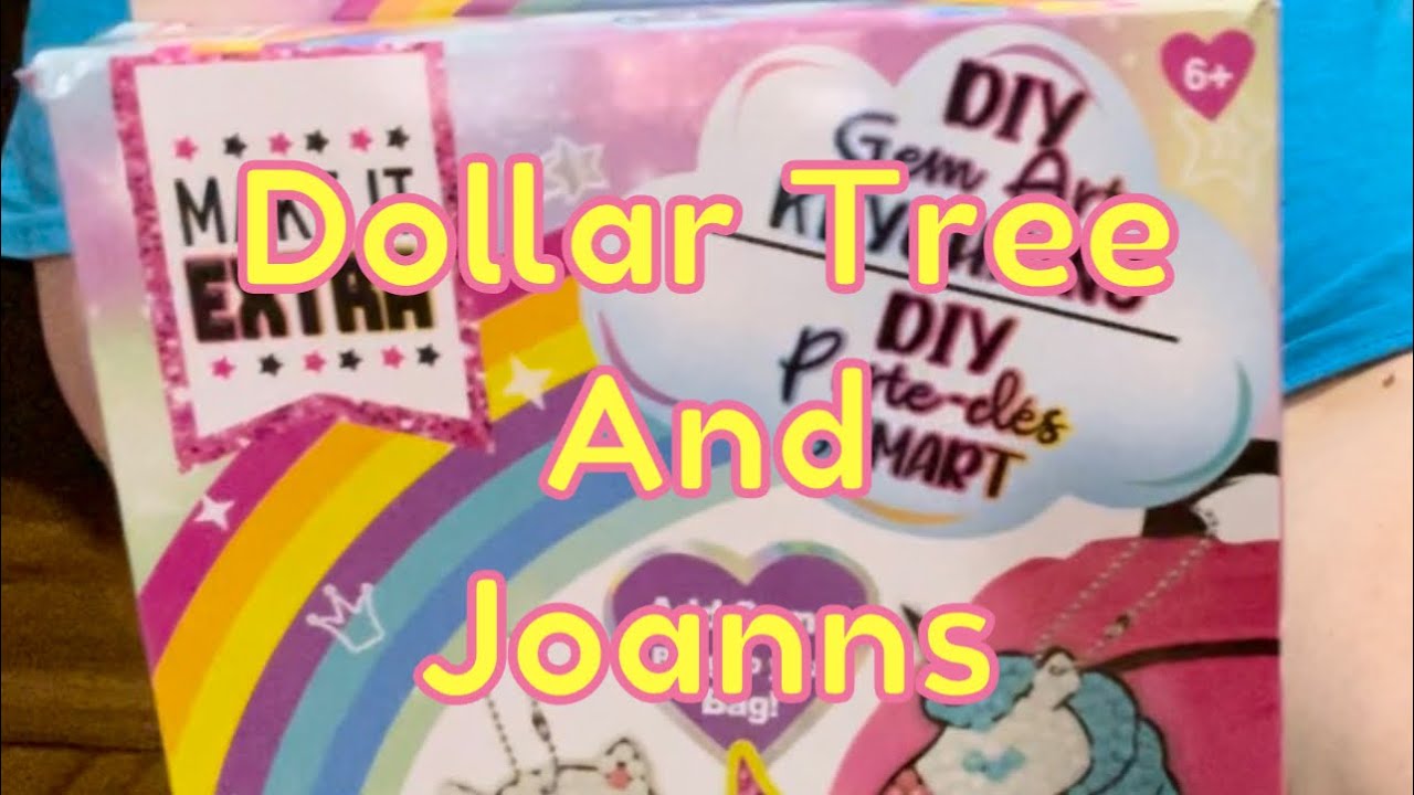 Diamond Painting UnboxingDollar Tree/Joanns YouTube