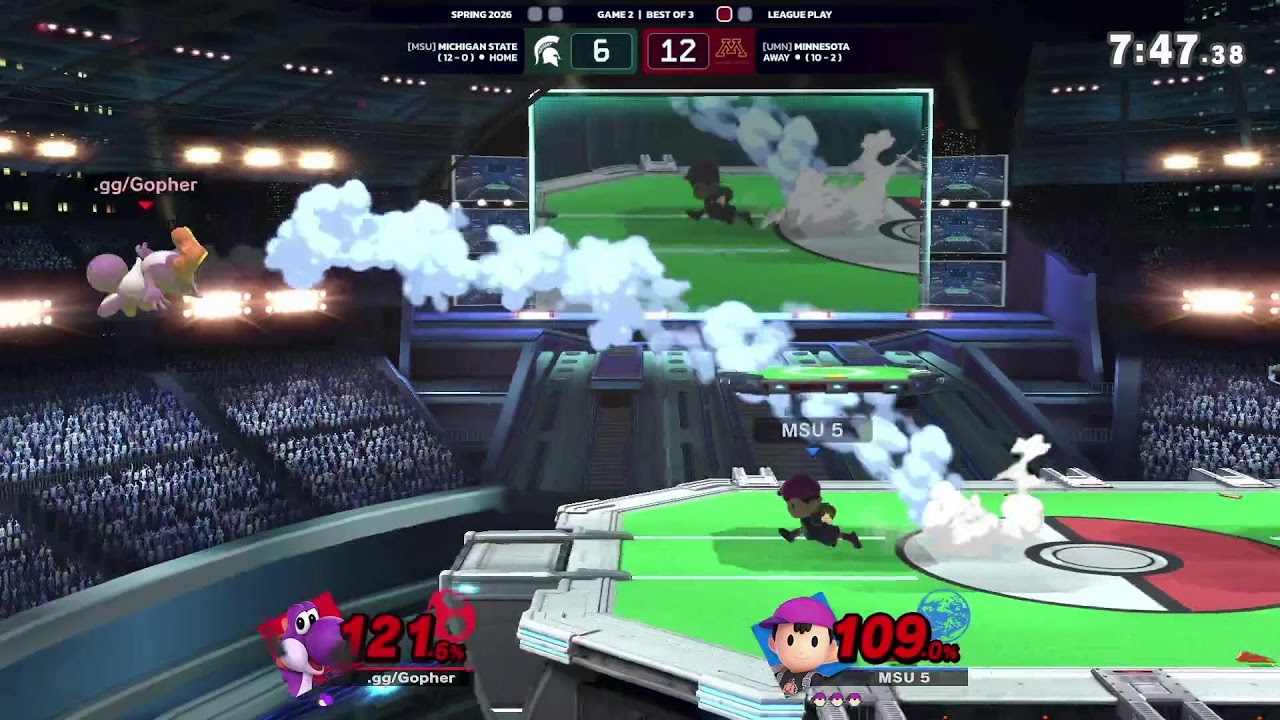 Power Esports Conference SSBU || Minnesota Vs. Michigan State - YouTube