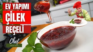 HOMEMADE STRAWBERRY JAM 🍓 A-must for Breakfasts - CHEF OKTAY USTA