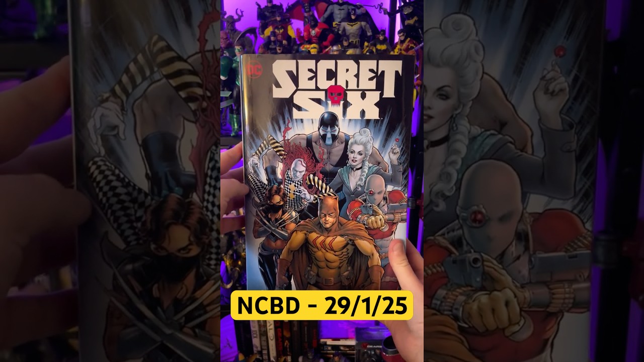 NCBD and New Omnibus and Trade Pickups! - New Comic Book Day Haul 29/1/25