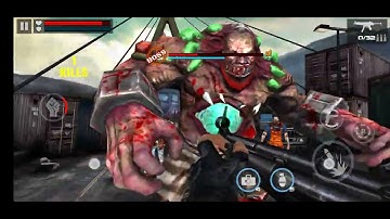 dead trigger/killing zombies/shooting zombies and survival