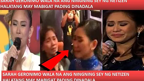 SARAH GERONIMO WALA NG NINGNING INAMIN ANG DAHILAN...
