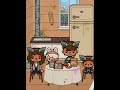 Our families hate us because we are different | wolf and rabbit families | Toca Boca
