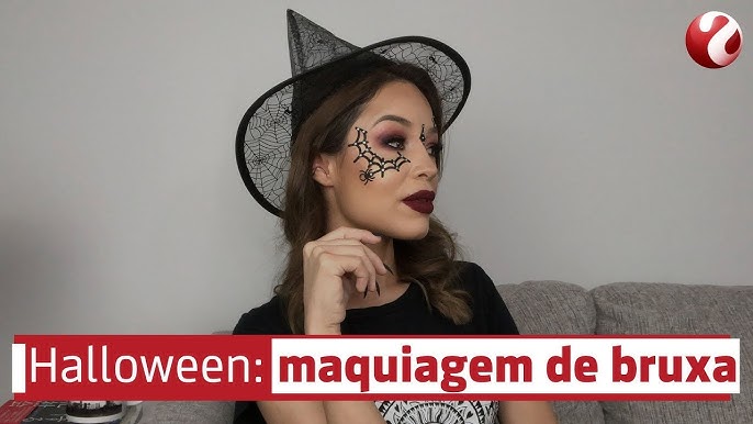 3 MAQUIAGENS ARTÍSTICAS DE HALLOWEEN SUPER FÁCIL- Bruna Harmel