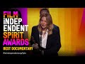 ALL THE BEAUTY AND THE BLOODSHED wins BEST DOCUMENTARY at the 2023 Film Independent Spirit Awards.