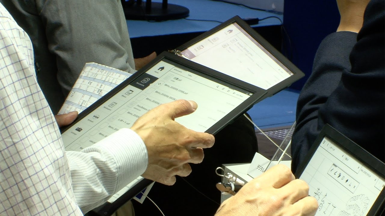 Sony promises an end to the A4 notepad with flexible 'Digital Paper', The  Independent