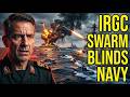 Strait of Hormuz Under Siege: US & UK Naval Response to Iran's Swarm Attack
