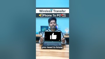 Android to Windows, Wireless Transfer 💻 📲 #shorts