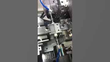 Plastic pipe double chamfer#machine #cnc #industry #factory #automation #processing #device