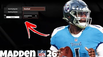 Hoe krijg je de draftrosters van 2025 in Madden 25!