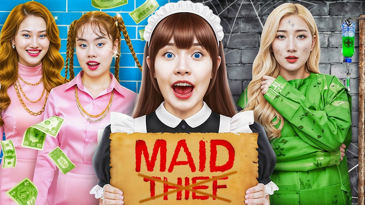 Богатая Девочка Против Бедной! Бедная Девочка Становится Служанкой В Богатой Семье