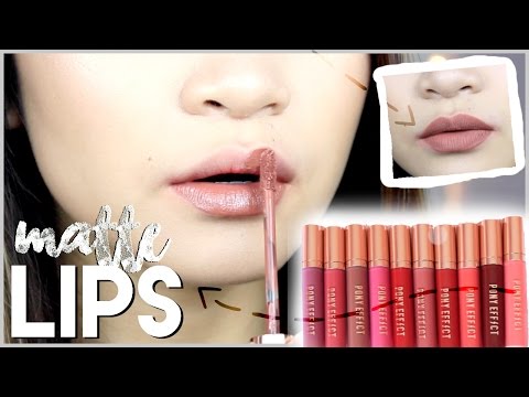 matte-liquid-lipsticks-✘-pony-effect-stay-fit-matte-lip-colors-review-+-swatches