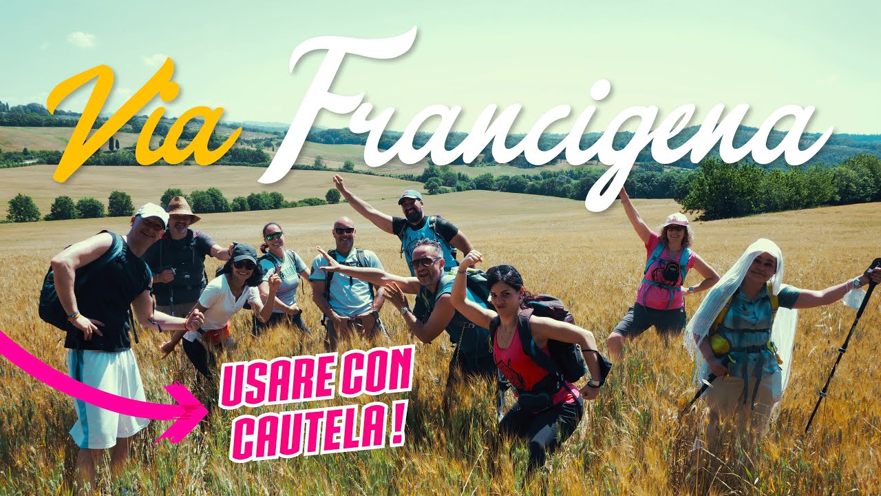 VIA FRANCIGENA | Tappa 33 Monteriggioni ➜ Siena | feat. Cinghiali da Trekking