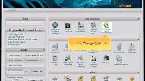 X3 Skin Changing your cPanel style on Cpanel Adult-Hosting.com