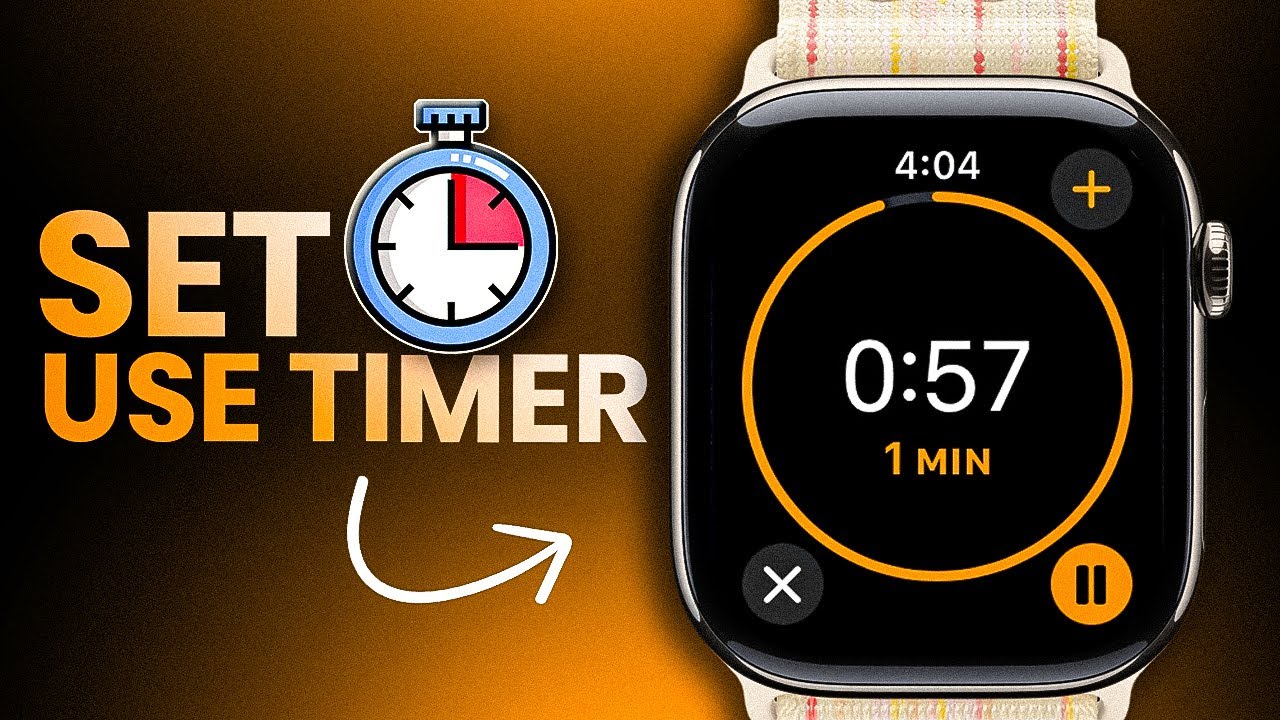 How to Set a Timer on Apple Watch | How to Use Timer - YouTube