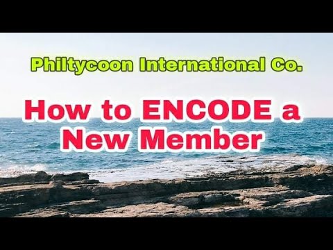 How to ENCODE a New Member & How to CHANGE the Password | Philtycoon International Co.