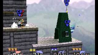 SSB64 TAS Fox vs. level 9s