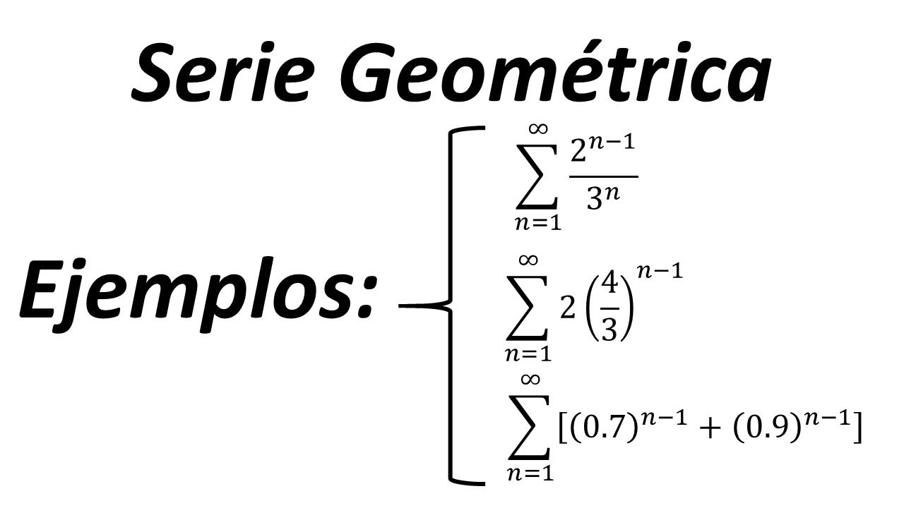 Serie Geometrica Ejemplos 1 2 Y 3 YouTube serie-geometrica-ejemplos-1-2-y-3-youtube