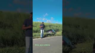 acidente na BR-324 envolve carro da polícia Civil