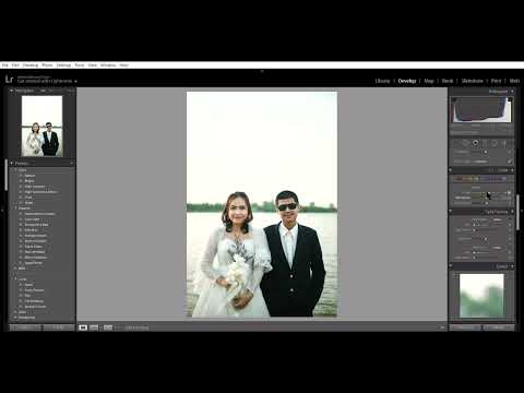 เทคนิคการตกแต่งภาพ PreWedding สไตล์มินิมอล EP. 2 ภาพระยะปานกลาง (Medium Shot)