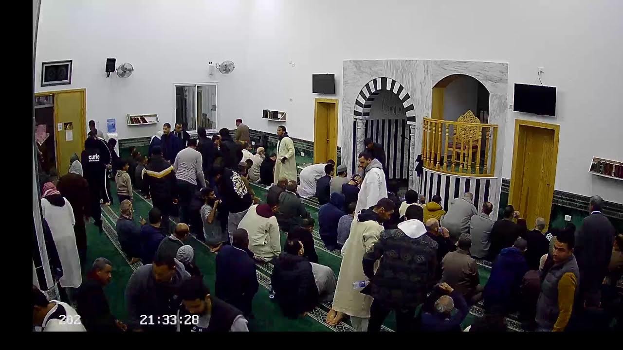 صلاة العشاء والتراويح 10 رمضان