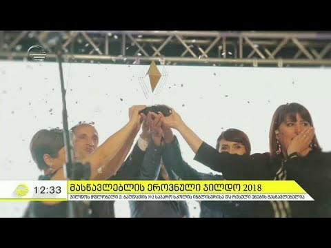 ვინ გახდა მასწავლებლის ეროვნული ჯილდოს გამარჯვებული