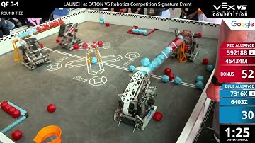 Launch at Eaton : Default Division - QF #3-1 - 59218B & 45434M vs 7316X & 6403Z - Auton + Driver