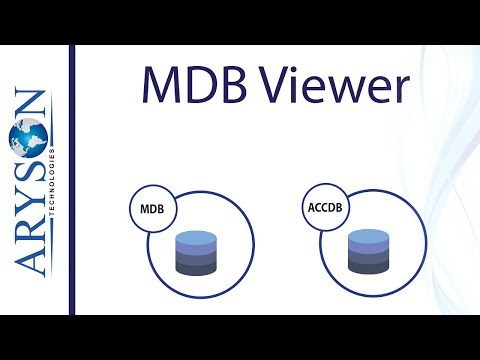 How to Open Access Database from MDB & ACCDB File Using MDB Viewer