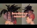 ✨QUICK &amp; EASY HEADWRAP TUTORIAL| BEGINNER FRIENDLY STYLES FOR LOCS | #teenytuty | thequalityname✨