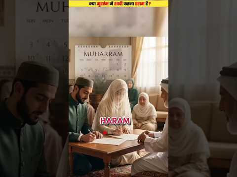 Can You Marry in Mmuharram? #shorts