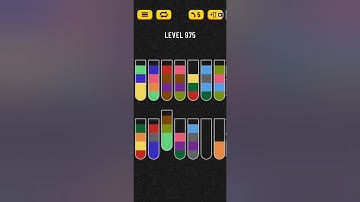 Water Sort Puzzle Level 975 Walkthrough Solution Android/iOS 💦