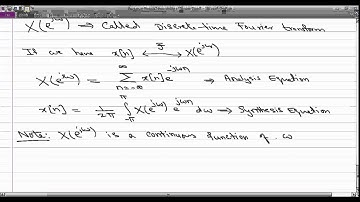 Discrete-Time Fourier Transform