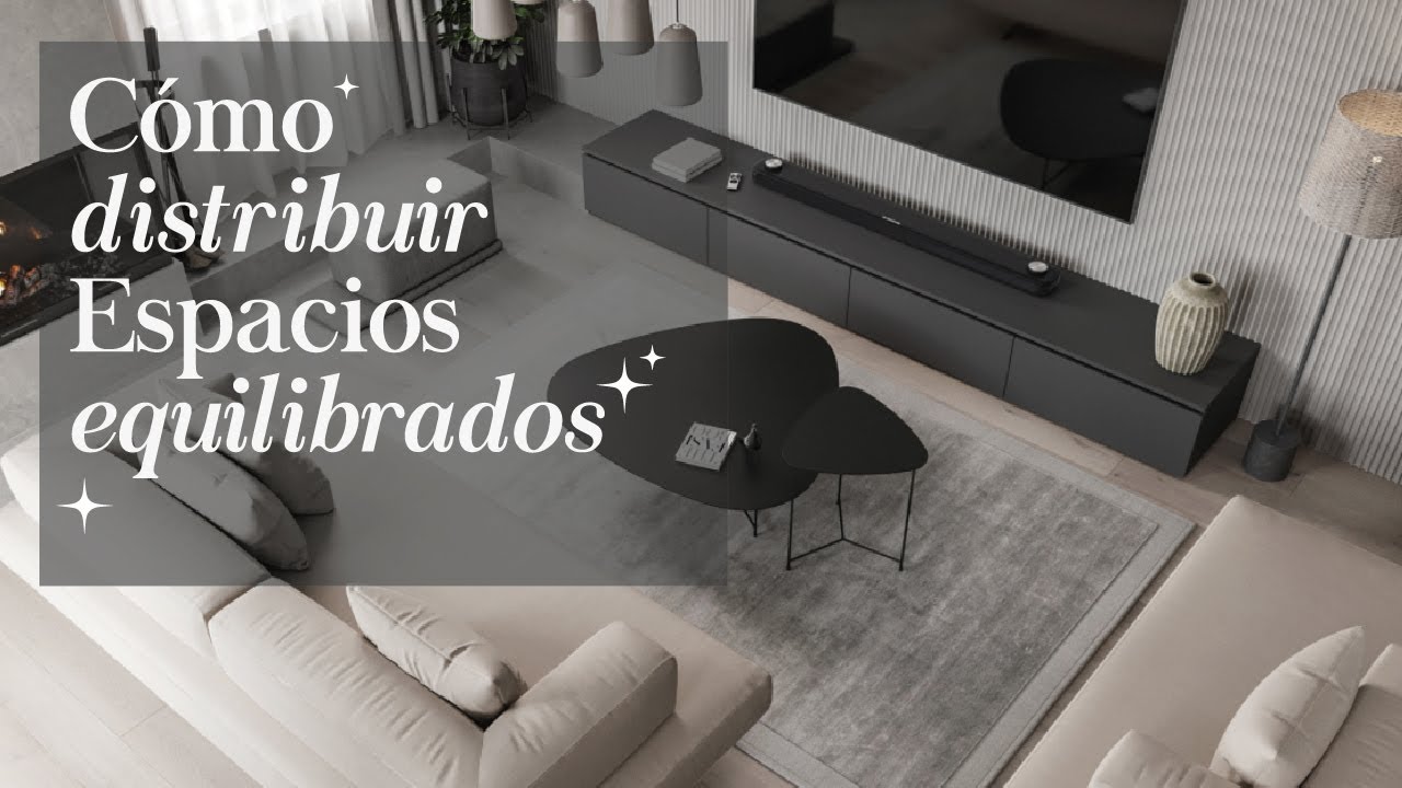 COMO DISTRIBUIR ESPACIOS - Diseño de Interiores - YouTube