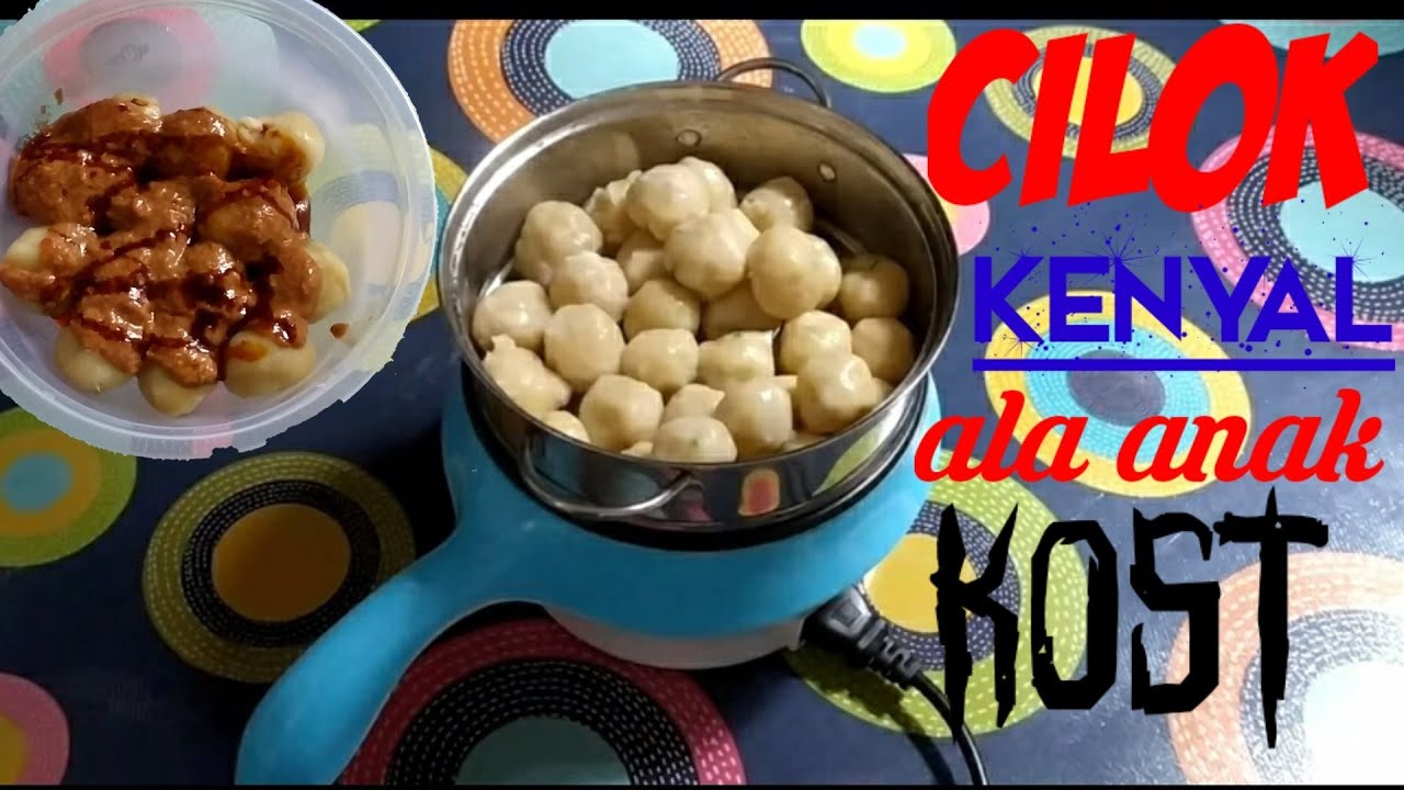 CILOK KENYAL ALA ANAK KOST, PAKAI PANCI LISTRIK