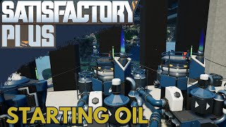 Satisfactory Plus oil processing is extremely complicated...