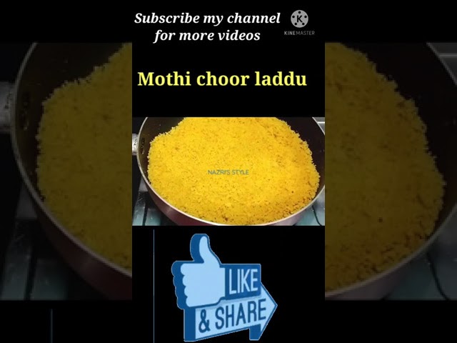 Mothi choor laddu ||#Shorts ||NAZRI'S STYLE class=